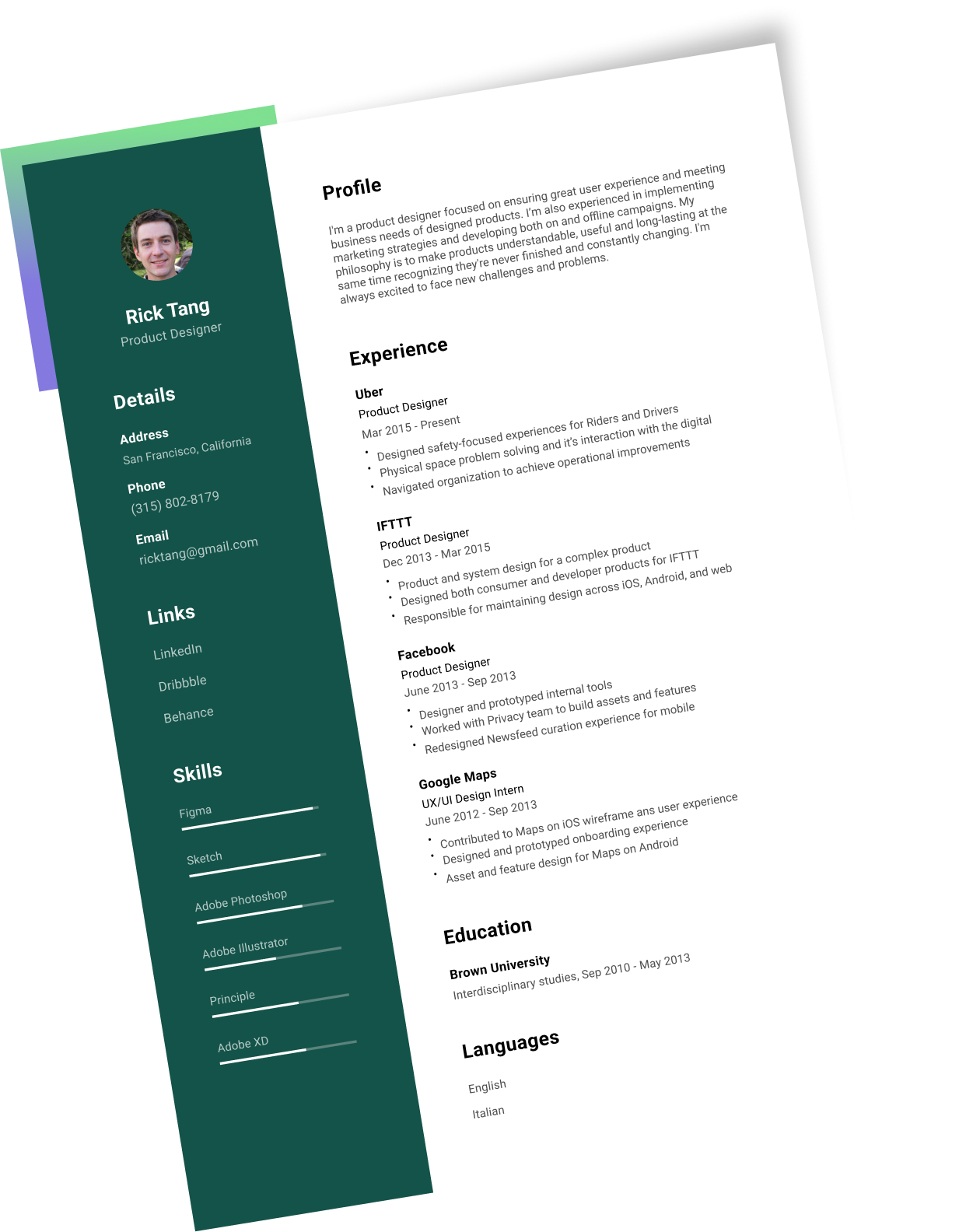 Resume Floating